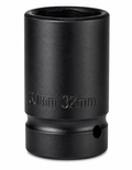 Socket para pistola neumática de  1/2" 17# 80mm